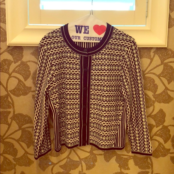 Tory Burch Jackets & Blazers - Tory Burch knit jacket